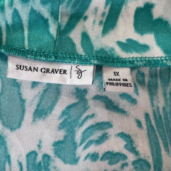 Susan Graver & Quacker Factory Tops Womens Sz. 1x Lot of 3 Granny Core Blouse - Picture 7 of 12